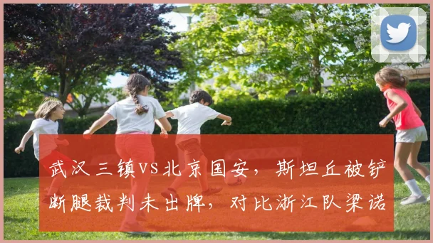 武汉三镇vs北京国安，斯坦丘被铲断腿裁判未出牌，对比浙江队梁诺恒轻微犯规直红，伤人尺度标准混乱